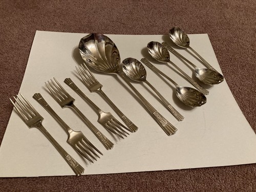 Piece desert spoons - piece, &
