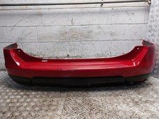 NISSAN X-TRAIL T32 2016 COMPLETE REAR BUMPER WITH PARKING SENSORS PDC IN RED AX6