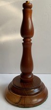 VINTAGE LARGE WOODEN LAMP BASE