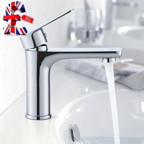 Bathroom sink tap - sink, single