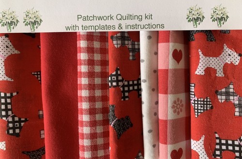 Scotty dog patchwork kit - scotty,