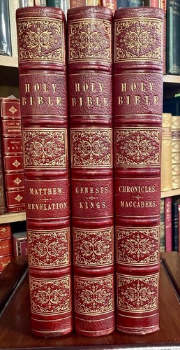 1860 family devotional bible - 1860,