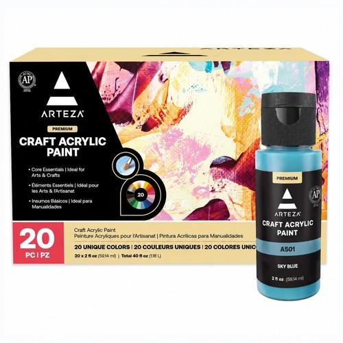 Arteza craft acrylic paint - acrylic,