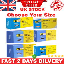 Tacwise 18G Galvanised Brad Nails 15,25,30,40,50mm For Air Nail Gun Woodworking