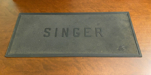 Vintage rubber table mat - vintage,