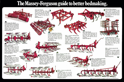 Vintage massey ferguson plough - vintage,
