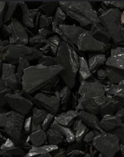 Black grey slate - slate, chippings