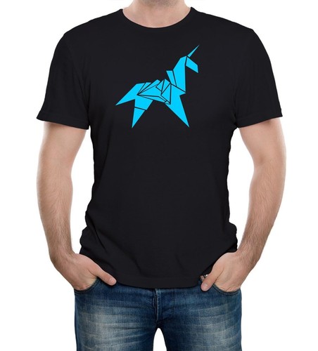 Origami unicorn shirt - origami,