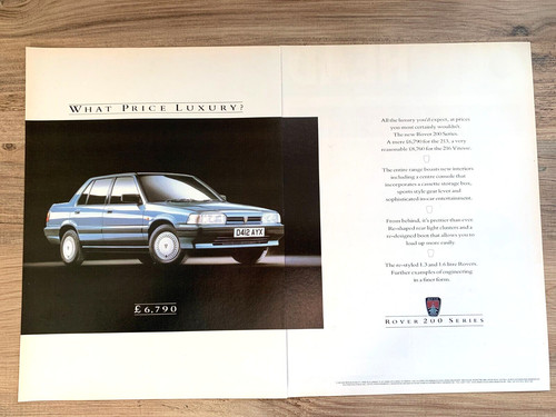 Rover 200 213 - 200,
