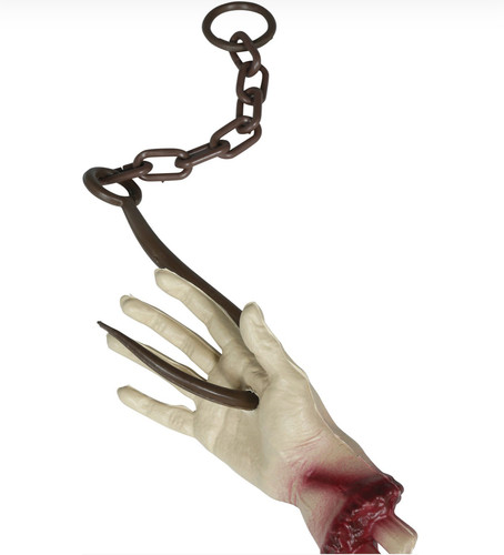 Human hand hook - hand, chain