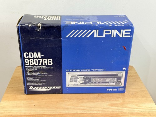 Rare new alpine cdm - alpine, cdm-9807rb