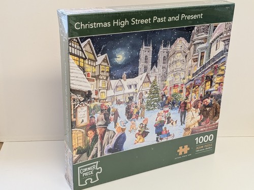 Christmas high street past - christmas,