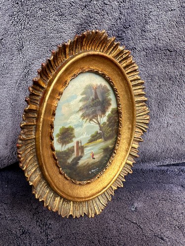 Antique signed framed - signed,