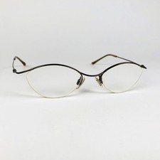 SPECSAVERS eyeglasses BRONZE HALF RIM glasses frame MOD: N.T.TITAN 155 24300933