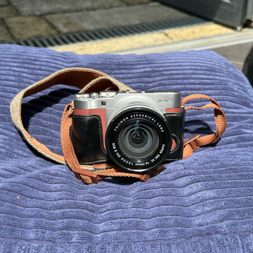 Fujifilm camera with xc - x-a3,