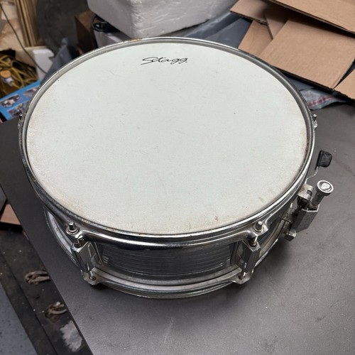 Stagg steel snare drum - steel,