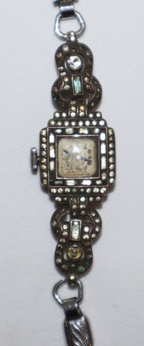 Vintage silver marcasite - vintage,