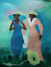 12" X 16" STUNNING  HAITIAN