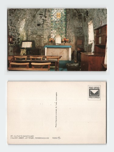 Vintage postcard illtud - vintage, illtud's