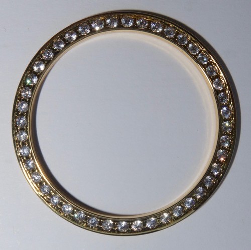 Custom diamond bezel - , for