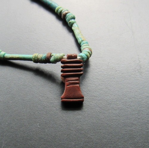 Nile ancient egyptian djed - ,