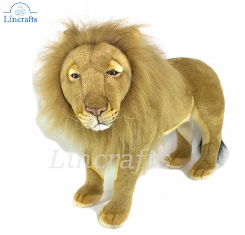 Hansa lion plush soft - soft, wild