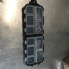 x 10 Fishing  Tackle boxes BeadsSwivels Hooks  carp Fishing Box rrp £12.99 each