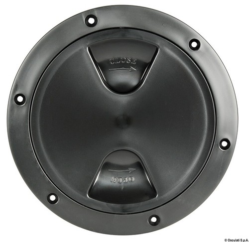Boat round inspection hatch - boat,