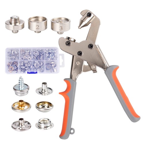 Snap fasteners tool pressing - fasteners,