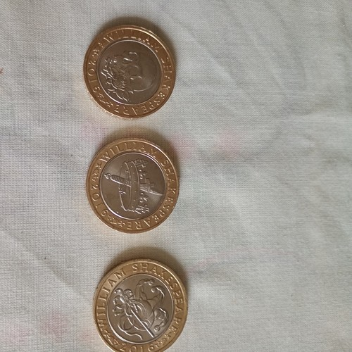2016 william shakespeare 2 - shakespeare, £2