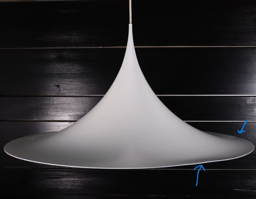 Large semi pendant fog - semi,