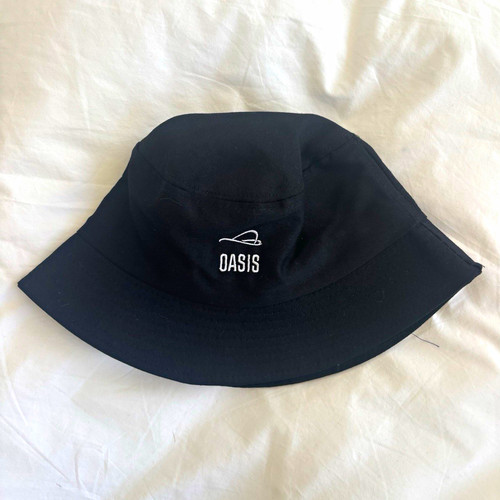 Oasis black bucket - black, hat