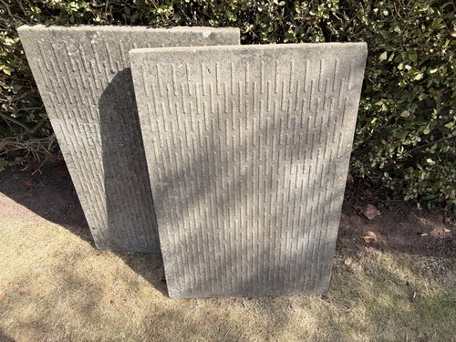 Council concrete paving - , slabs