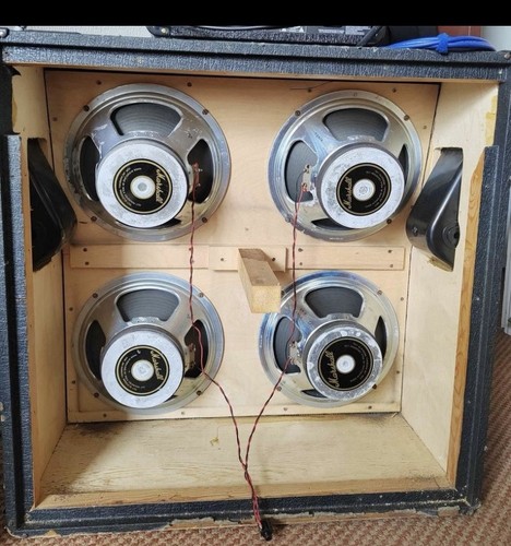 Vintage marshall 4x12 cabinet - marshall,