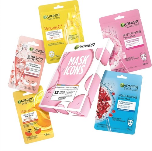 Garnier mask icons discovery - garnier,
