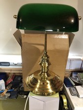 Bankers Desk Lamp Green Shade