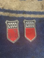 Original Ford Cortina Mk3 Wing Badges Capri Granada