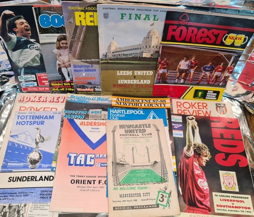 Match day programmes bundle - match,