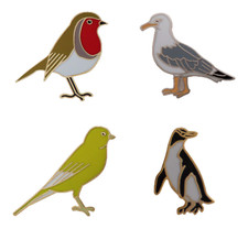 Bird Twitching Birdwatching Pin Badges - 38 To Choose From