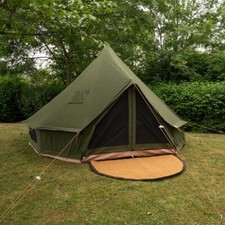 Bell tent with chimney - 4m,