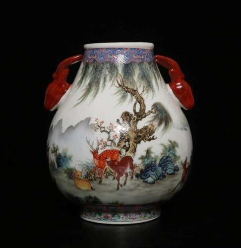 Qianlong hand painted - qianlong,