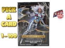 🔥2024 Skybox Marvel Masterpieces Platinum '92 - Base Set 1-100 - Pick a Card🔥