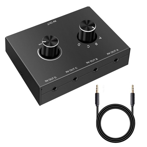 4x1 1x4 5mm jack - 4x1/1x4, audio