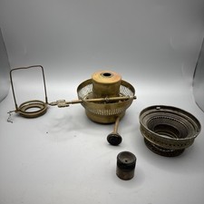 ANTIQUE brass OIL LAMP parts