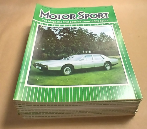 1982 motor sport magazine - x,