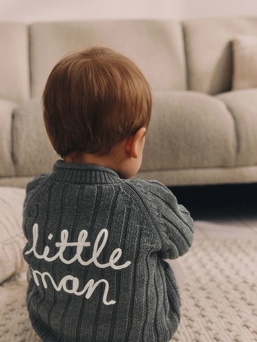 Grey baby boy little - grey, man