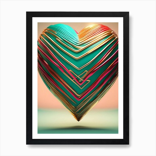 Wired heart art - wired,