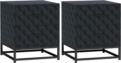 Bedside cabinets pair - 2, set