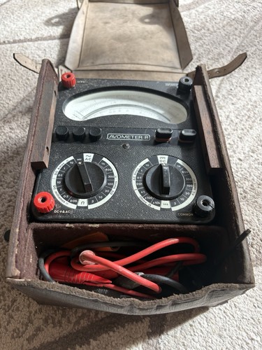 Vintage universal avometer - vintage,