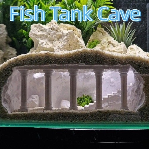 Aquarium cave decoration roman - cave,